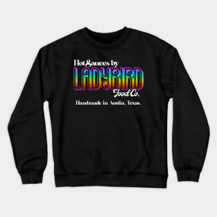 Ladybird Food Co. Rainbow Gradient Logo Crewneck Sweatshirt